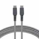  6.5FT USB C TO LIGHTNING BRAIDED BLK