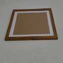 12x12 Picture Frames Solid Wood Display Pictures 10x10 or 8x8 with Mat or 12x12 without Mat - 12x12 Inch Square Photo Frames with 2 Mats for Wall or Tabletop Mount, 1 Pack