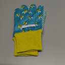PROMEDIX P Kids Garden Gloves 3-6 Years Old Children Gardening Gloves Cotton Comfortable Bright Color, 2- Pair Pack