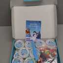 20 Pack Modeling Clay DIY Snowman Kit,Air Dry Clay Snowman Crafts for Kids,Christmas Stocking Stuffers for Kids,Christmas Crafts Xmas Gift