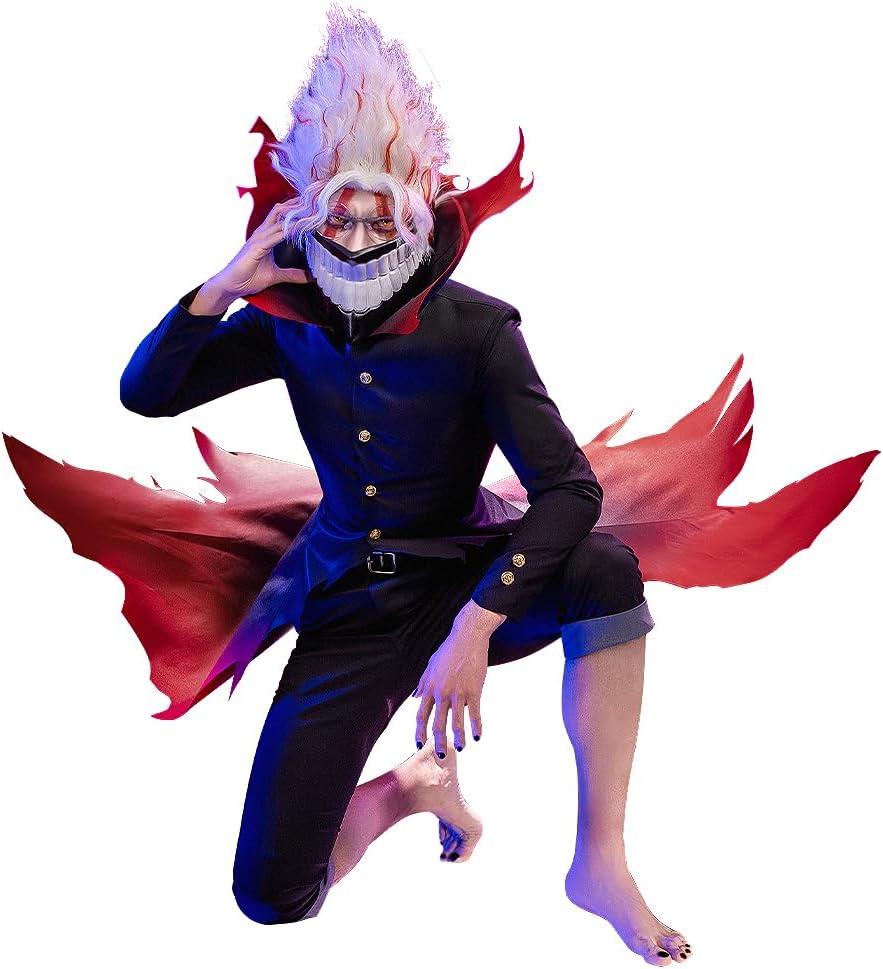KIRA KIRA Okarun Cosplay with Mask Upgraded Doki-SR Dandadan Takakura Ken Okarun Cosplay Costume for Halloween (Small)