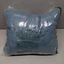 Goqan Muslin Blanket King Size 90x108  100% Turkish Cotton 4 Layer Boho Muslin Blanket for Adults, Four Season, Lightweight and Thin, Soft, Breathable for Bed, Couch - Teal