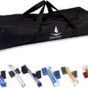 31.5in Foldable Duffle Bag Fits Starting Blocks with an Overall Length of Less Than 30 Inches Extra Large Travel DuffelTote GymBag with Zippers and Handles Sports Oxford Cloth Bags