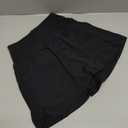 Colorfulkoala Dreamlux Skirts for Women High Rise Athletic Golf Tennis Skorts Built-in Shorts with Pockets (Black, XS)