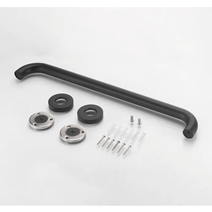 Grab Bar Handle for Bathroom Toilet Bathtubs and Showers (Matte Black)