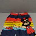 Disney Mickey Mouse Surfboard UPF 50+ Rashguard Swim Shorts Set, Sizes Infant to Toddler (10/12)