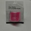 Owala Silicone Water Bottle Boot, Anti-Slip Protective Sleeve for Water Bottle, Protects FreeSip or Flip Stainless Steel Water Bottles, 24 Oz, Bright Pink