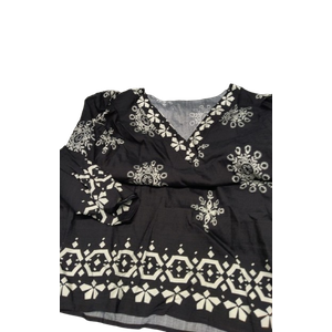Greyorigin Women Embroidered Ethnic Top L