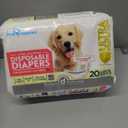 Paw Inspired 20ct Disposable Dog Diapers | Female Dog Diapers Ultra Protection | Diapers for Dogs in Heat, Excitable Urination, or Incontinence (X-Large)