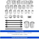 40Pcs Pull and Press Sleeve Kit, Bushing Press Kit for Most Engine Cars