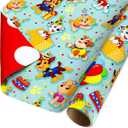 American Greetings 40 sq. ft. Reversible Paw Patrol Wrapping Paper for Birthdays (1 Roll, 30 in. x 192 in.) (SR3040SQ PR FSC PAWPATROL BDAY)