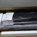 WLIVE 54''W Dresser for Bedroom, Black Dresser TV Stand for 55, 60, 65 inch TV, Wide Chest of Drawers with 9 Drawer, Large Entertainment Center, Fabric Dressers with Wood Top for Closet, Living Room