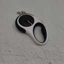 Retractable Dog Leash for Pets Up to 66 lbs, 16' Heavy Duty Reflective Nylon Tape, Tangle Free, Anti-Slip Handle with One Button Control