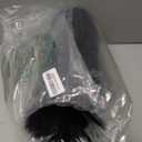 iDesign Freestanding Bathroom Toilet Paper Storage Holder with Lid for 3 Extra Rolls, Matte Black (Pack of 1)