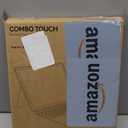 Logitech Combo Touch iPad Pro 13-inch (M4 & M5)(2024 & 2025) Keyboard Case - Detachable Backlit Keyboard with Kickstand, USB Connectivity, Comfortable Typing, Multi-use Mode - Midnight Black