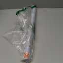 LUTE Window Privacy Film, Decorative Stained Glass Rainbow Window Cling, Sun Blocking Glass Covering, Renter-Friendly Static Cling Sticker Frosted Decals for Home Door Office, 17.5" x 78.7" (Multicolor)