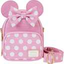 Loungefly Disney Minnie Straw MINI Convertible Bag