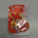 Feng Shui Solid Brass Feng Shui Lucky Coin with Cinnabar, Wealth Protection Amulet Hanging Charm for Home Car Mirror Decor, Safe Travel Talisman Festival Housewarming Gift (Safe Travel Talisman)