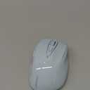 TECKNET Wireless Mouse, 2.4G Ergonomic Optical Mouse, Computer Mouse for Laptop, PC, Computer, Chromebook, Notebook, 6 Buttons, 24 Months Battery Life, 4000 DPI, 6 Adjustment Levels (Lightblue)