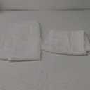 White Sheer Curtains 62 inches Long 2 Panels Set Bedroom Sheer Curtains Sheer Curtain for Living Room 42" W x 62" L