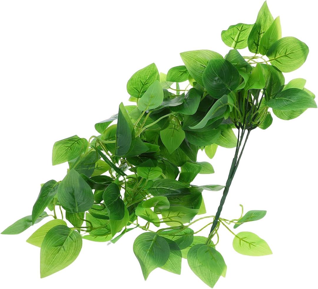 GALPADA Artificial Grapevine Wall Hanging Decor, Handmade Rattan Vine with Realistic Leaves, Wedding and Home Decoration, Indoor Greenery Ornament for Party and Table Accents