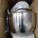 Kitchen in the box Stand Mixer, 900W 8.5QT Kitchen Electric Mixer, 6-Speed Large Capacity Food Mixer for Home Cooks with Egg Whisk, Dough Hook & Flat