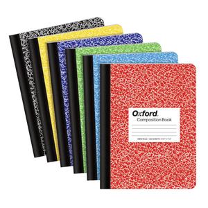 7 x TOPS 63794 Composition Book w/Hard Cover, Legal/Wide, 9 3/4 x 7 1/2, White, 100 Sheets