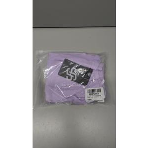 SUUKSESS Women Sexy Mesh Sheer Crop Tank Tops Sleeveless Ruched Going Out Tops (Medium, Purple)