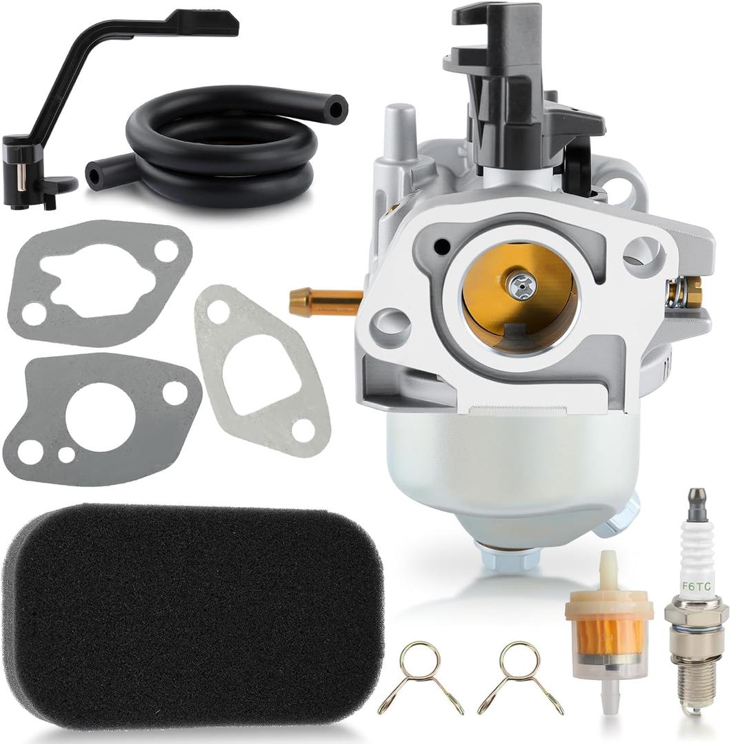 HUAYI Carburetor Fit for Champion Power Equipment 3000 3500 4000 Watts 6.5HP 196cc OHV Engine Carb 46516 46561 Harbor Freight Predator 3000 3500 3050 3200 4000 Watts Gasoline