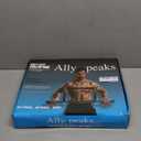 Ally Peaks Pull Up Bar for Doorway | Thickened Steel Max Limit 440 lbs Upper Body Fitness Workout Bar| Multi-Grip Strength for Doorway | Indoor Chin-Up Bar Fitness Trainer for Home Gym Portable (black)