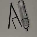 JMBay Rain Gauge Outdoor, Accurate rain gauges Outdoors Best Rated, Tall rain Gauge for Yard with Stake, Decorative rain Measure Gauge for Garden, Deck, Lawn with Large Numbers, Adjustable Height