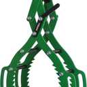Log Lifting Tongs, Log Grapple Hook with Handle, Upgraded Timber Claw Hooks as Handling Tools for Dragging and Lifting Logs Used as Tractor, ATVs and Trucks Accessories (4 Claws - 32)