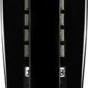 Sangyn Retro Wall Phones for Landline with Loud Mechanical Ringer Vintage Wall Mount Phone with Volume Adjustable Old Fashioned Corded Landline Telephone for Kitchen School Office, Black