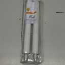 Homemory 2 Pcs White Flameless Taper Candles with Remote and Timer, Real Wax Made 9.6" Battery Operated Candle Stick Flickering, Led Taper Candles with Lifelike Flame for Indoor Home Decor