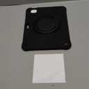 BATYUE Case for iPad Air 11-inch M3 (2025) / M2 (2024), iPad Air 5th/4th 10.9 inch(2022/2020), iPad Pro 11" 4th/3rd/2nd/1st Cover with Class Screen Protector,360 Rotating Stand, Pencil Holder, Black