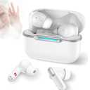 Hearing Amplifier with Bluetooth Auto Connect to Smartphone, Auto Listen to Songs and Sound Amplification, Noise Cancellation for Seniors and Adults with Mild to Moderate Hearing Loss