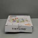 Tiny Land 110PCS Wooden Train Set  Toy Train with Tracks for Kids Ages 3-7, Compatible with Major Brands, Ideal Railway Playset for Boys and Girls, Great Birthday