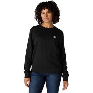 Carhartt Women's Relaxed Fit Midweight French Terry Crewneck Sweatshirt, L