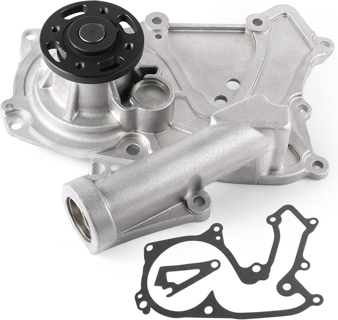 AULINK Water Pump AW6048 (V6 3.3L 3.5L 3.8L) For Hyundai Azera Entourage Genesis Palisade Santa Fe Sonata Veracruz,Kia Amanti Borrego Cadenza K900 Sedona Sorento Telluride,251003C100 251003C120