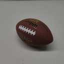 WILSON NFL Super Grip Composite Footballs (Junior size (4th-6th grade; Ages 9-12), Brown/Gold)