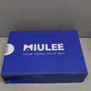 MIULEE Set of 2 Waffle Bathroom Rugs, Boho Bath Rugs Non Slip Washable, Super Absorbent Bath Mats, Ultra Soft Rubber Backed Shower Mats for Bathroom Floor, Tub and Shower, Brown, 17x24 Inch