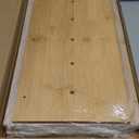 Culinary Couture Bamboo Bread Box for Kitchen Countertop - Large Capacity Storage BreadBox for Homemade Bread with Acrylic Window and Extra Top Storage