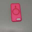 Magnetic for iPhone 16e Case, [Compatible with MagSafe] [Military Grade Drop Protection] Translucent Matte Shockproof Anti-Scratch Phone Case, Hot Pink