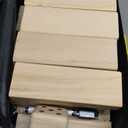 Aivalas Giant Tumbling Timber Games, 60 Blocks Large Tower Outdoor Game - Includes Carry Bag and Scoreboard, Wood Stacking Backyard Game Grows Up to 5FT for Kids Adults Family