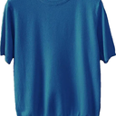Men's Merino Wool Sweater O-Neck Knitted T-Shirt Breathable Thin Short Sleeve Tees Solid Color Knitting Jumpers Tops