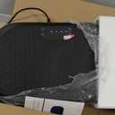 Vibration Plate Exercise Machine Weight Loss, Full Body Shaker Workout Vibration Plates Lymphatic Drainage, Stand Shake Vibrating Plate for Women Men 450 Lbs Capacity Fitness Platform (Black)