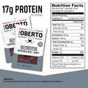 Oh Boy! Oberto Classics Thin Style Peppered Beef Jerky, 1.2 Ounce (Pack of 8) (EXP 03/27/27)