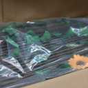 Expandable Fence Privacy Screen for Balcony Patio Outdoor,Decorative Faux Ivy Fencing Panel,Artificial Hedges (Single Sided Leaves) (1, Sunflowers)