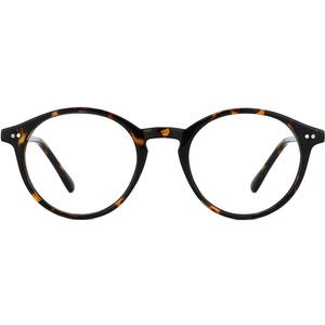 TIJN Blue Light Blocking Glasses Men Women Vintage Thick Round Rim Frame Eyeglasses