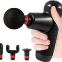 Mini Massage Gun  Deep Tissue Portable Muscle Massager for Pain Relief, 22 lbs Stall Force, 8 mm Amplitude, 4 Speeds, Brushless Motor, 240 Min Battery, Travel Minis Essential